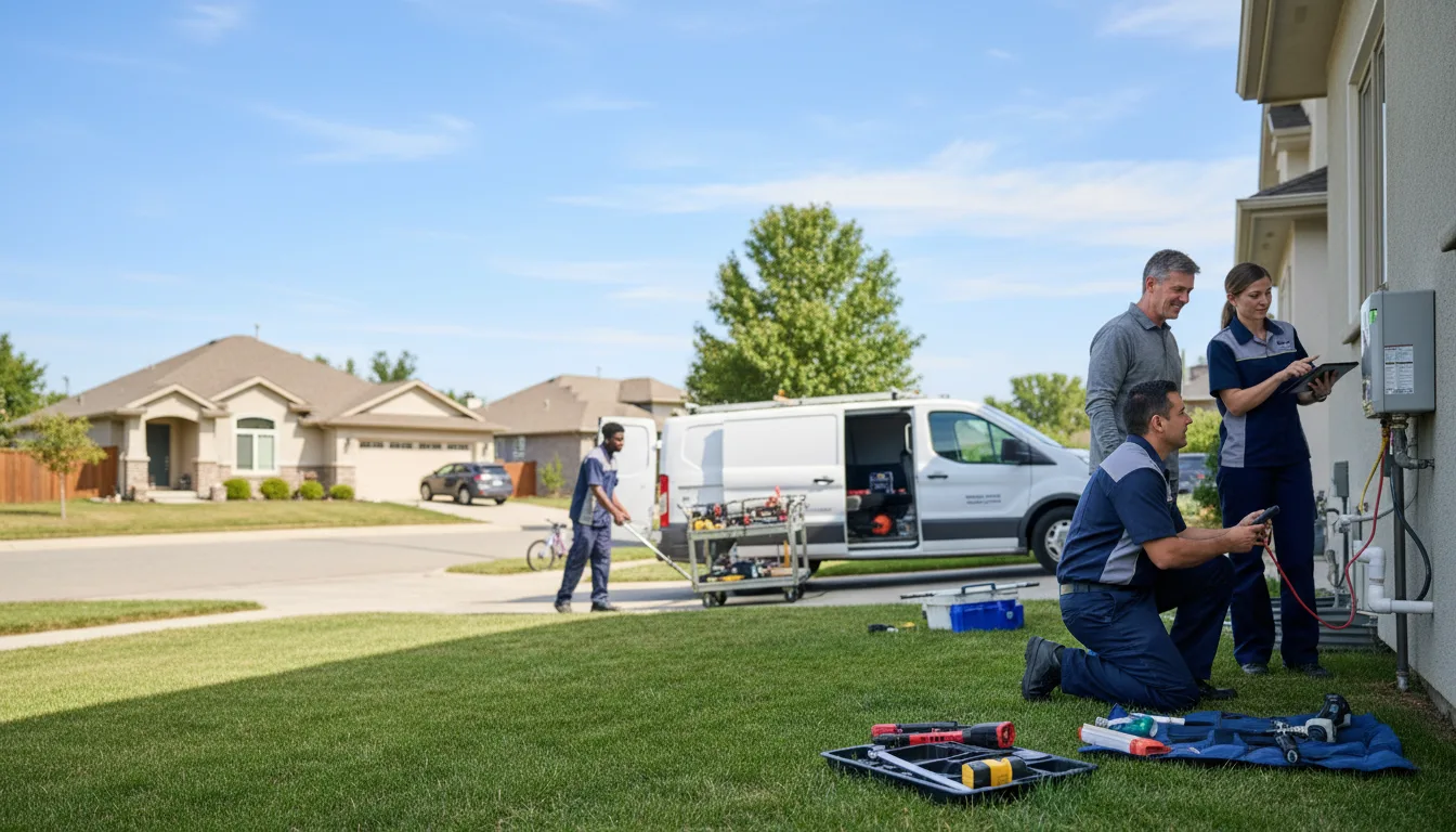 Tankless water heater service in Princeton, TX